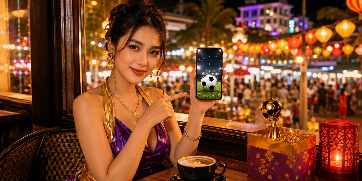 Người dùng tại Phú Quốc cập nhật ứng dụng cá cược bóng đá bên tách cà phê